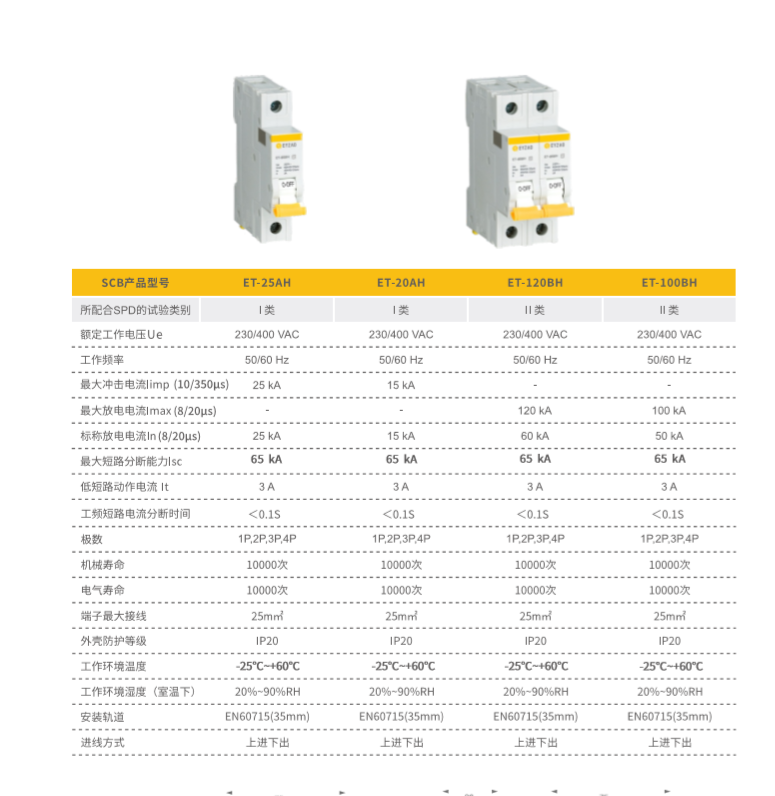 浪涌后備保護(hù)器