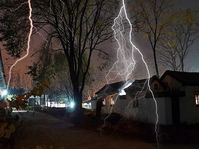 雷電對建筑物的危害