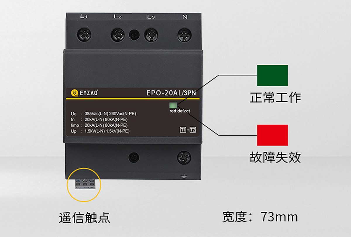 浪涌保護(hù)器可視化窗口